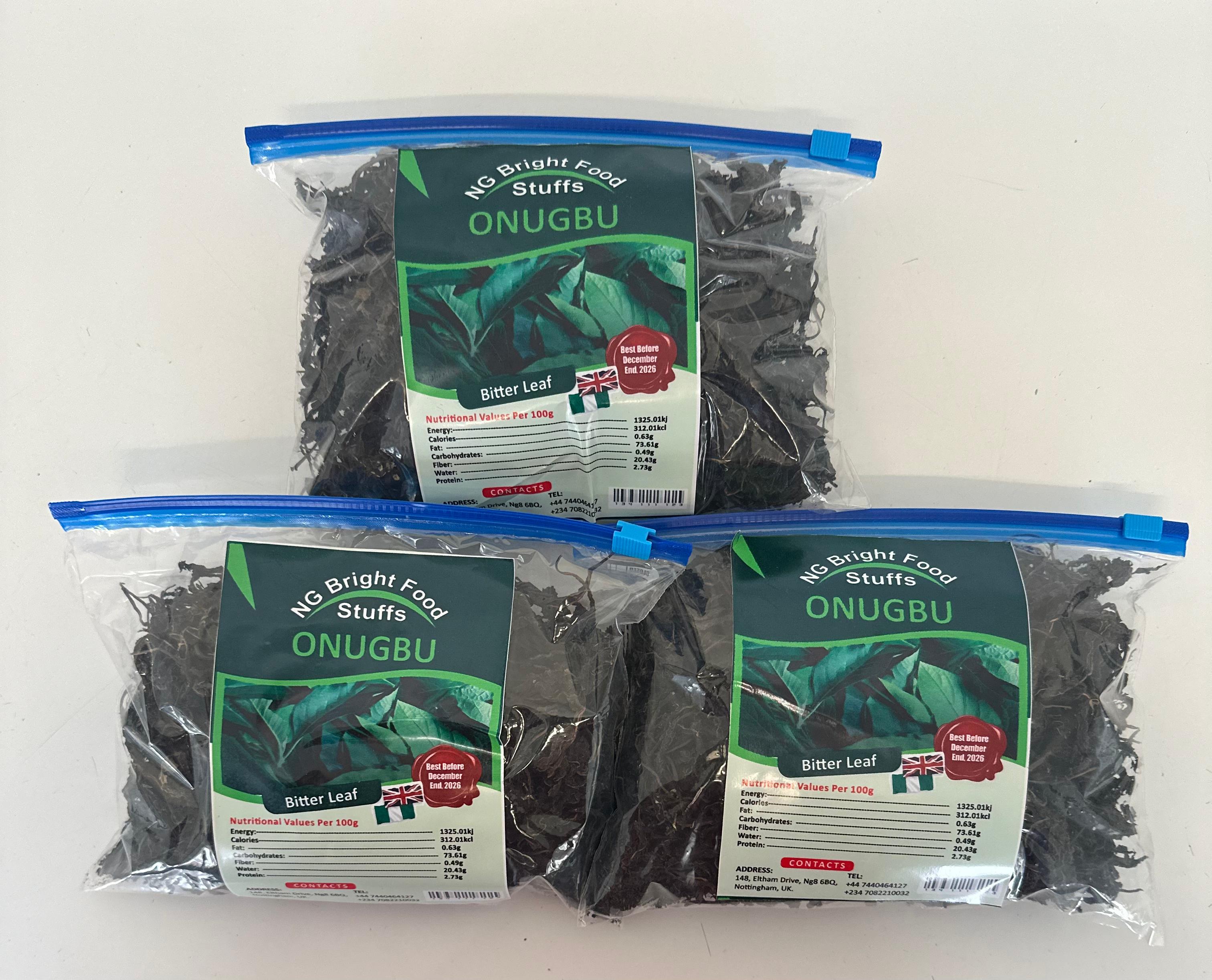 NIGERIAN DRIED BITTERLEAVES - 70g