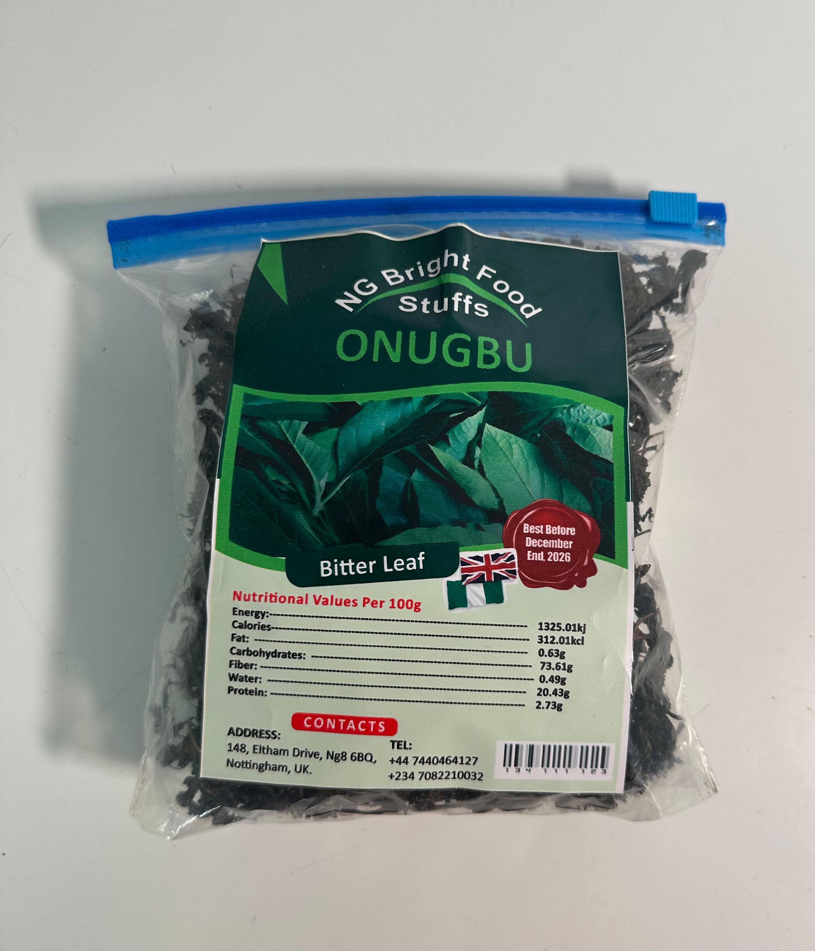NIGERIAN DRIED BITTERLEAVES