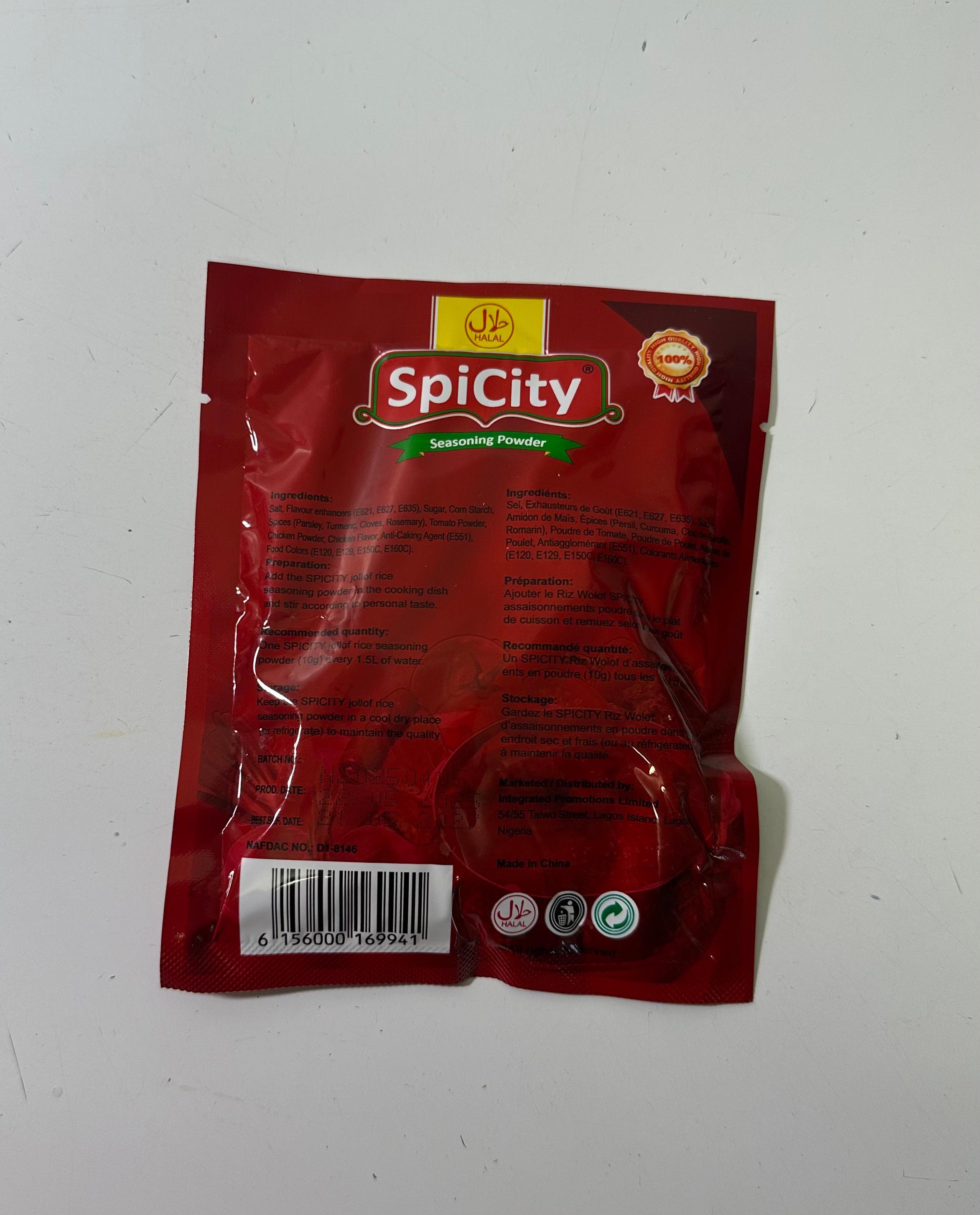 NIGERIAN SEASONINGS: SPICITY & LARSOR