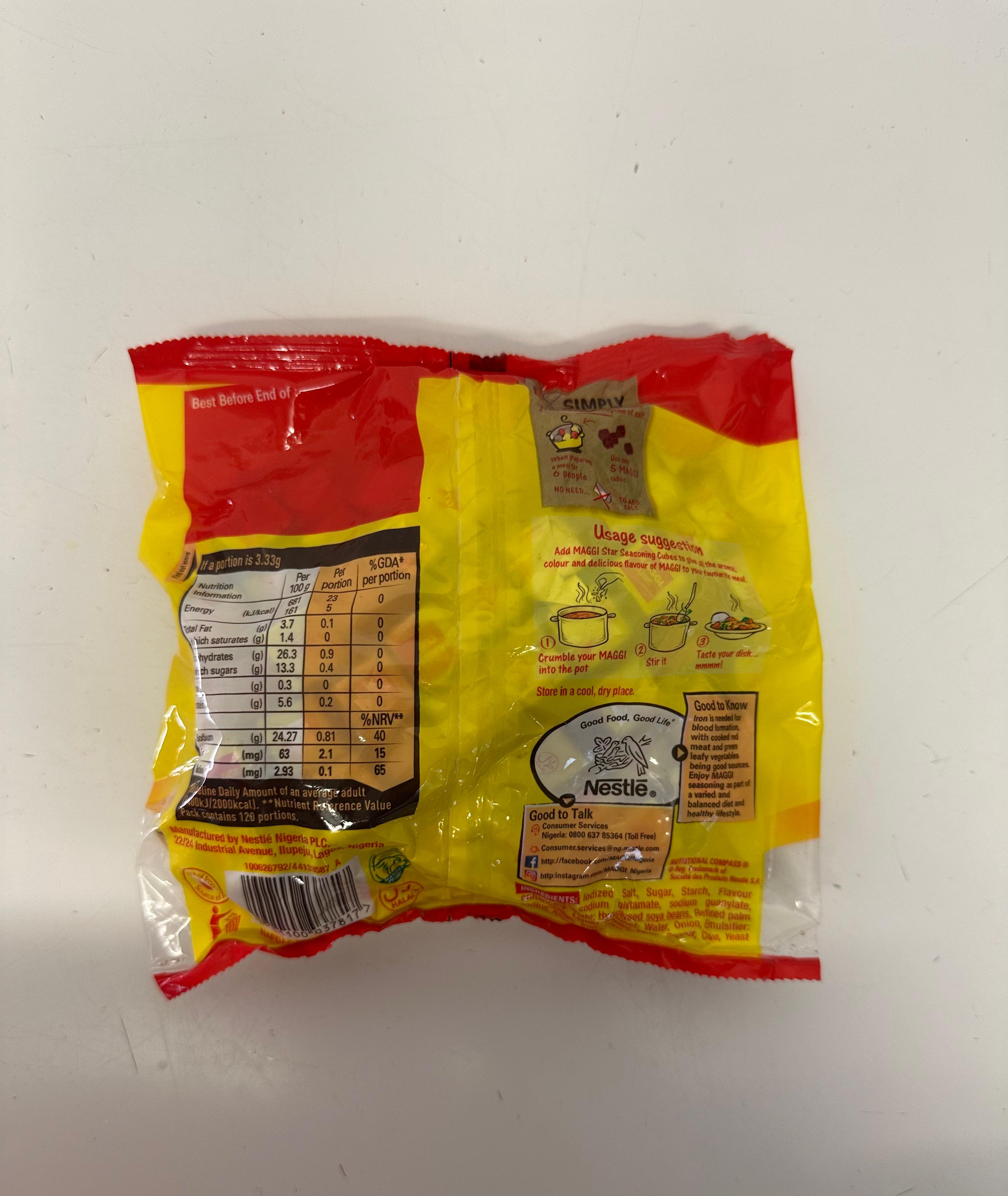 NIGERIAN STAR MAGGI CHICKEN SEASONING