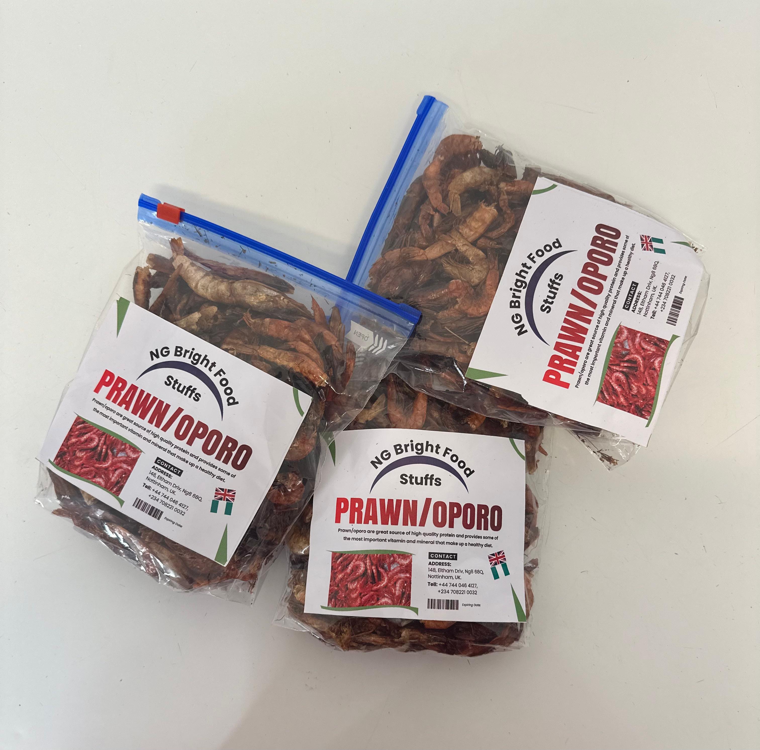 NIGERIAN DRY KING PRAWNS (OPORO)