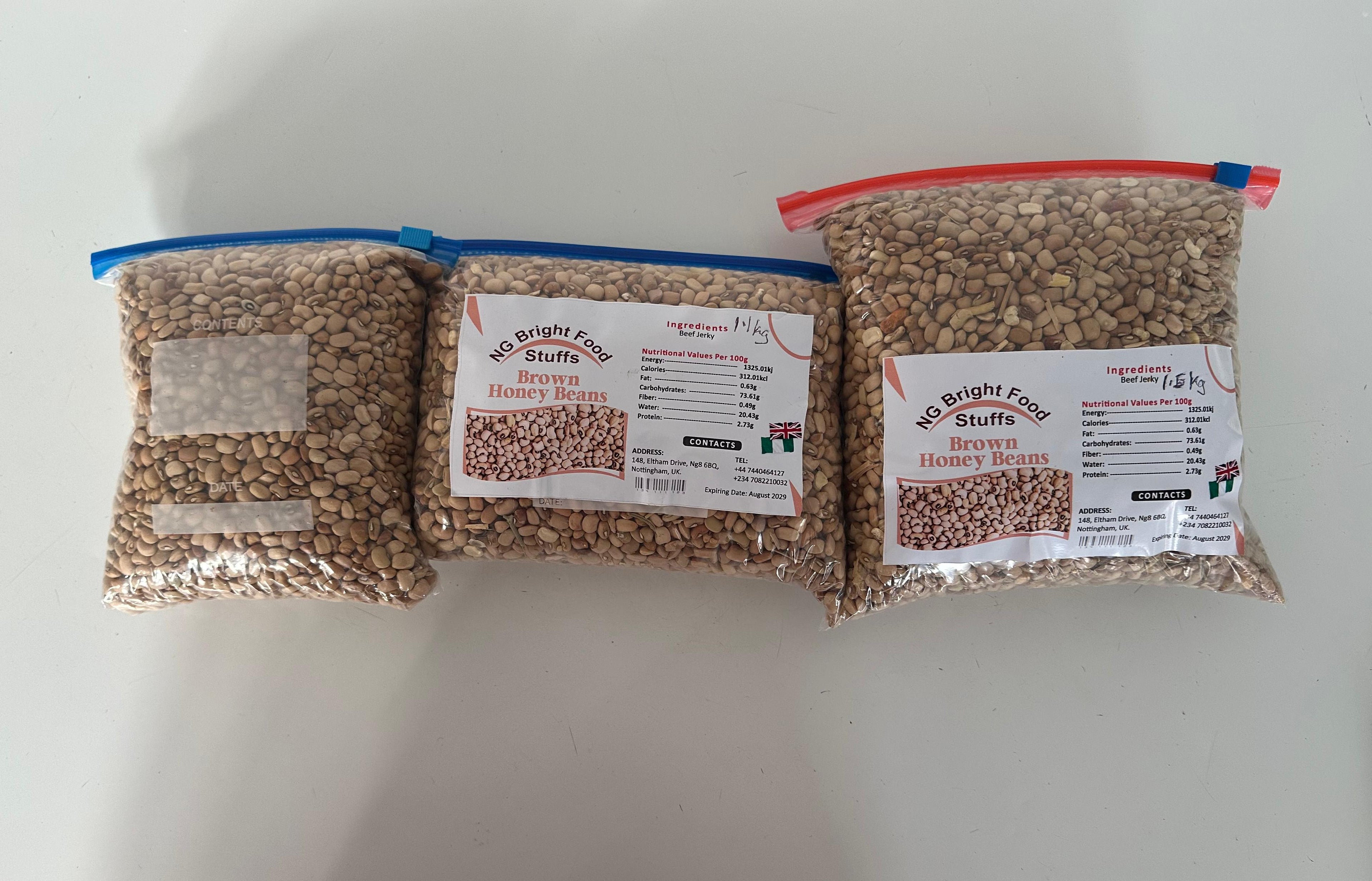 NIGERIAN HONEY BEANS - 1KG/2KG