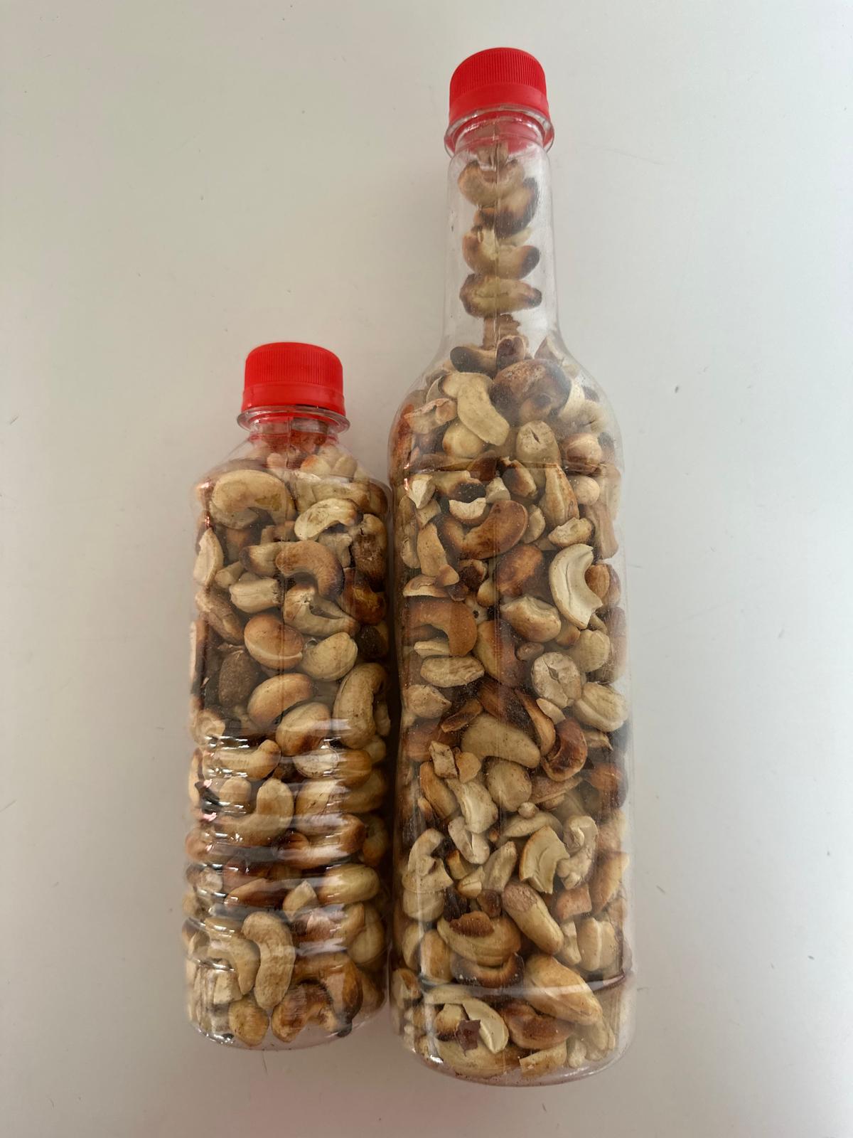 AUTHENTIC NIGERIAN ROASTED CASHEW NUTS - 33cl or 70cl