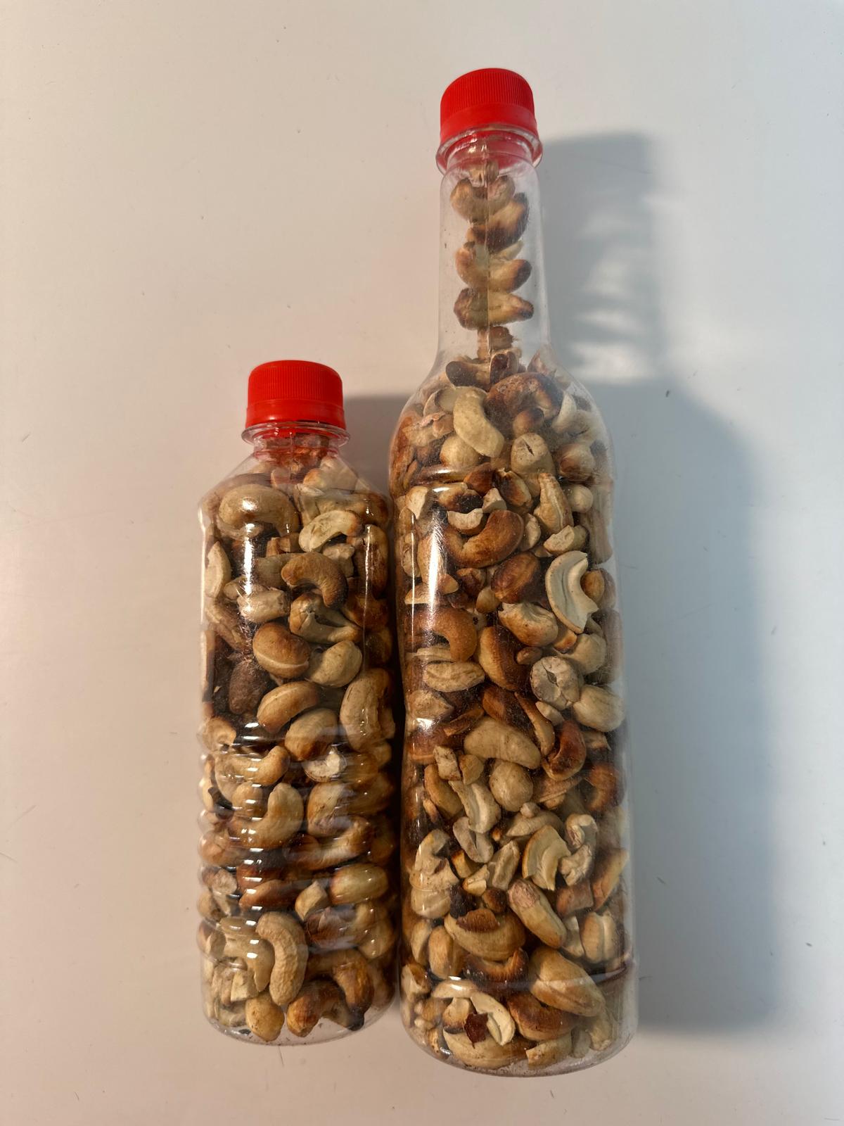 AUTHENTIC NIGERIAN ROASTED CASHEW NUTS - 33cl or 70cl