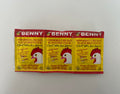 BENNY CHICKEN FLAVOURED STOCK SEASONING - row of 3 single packs