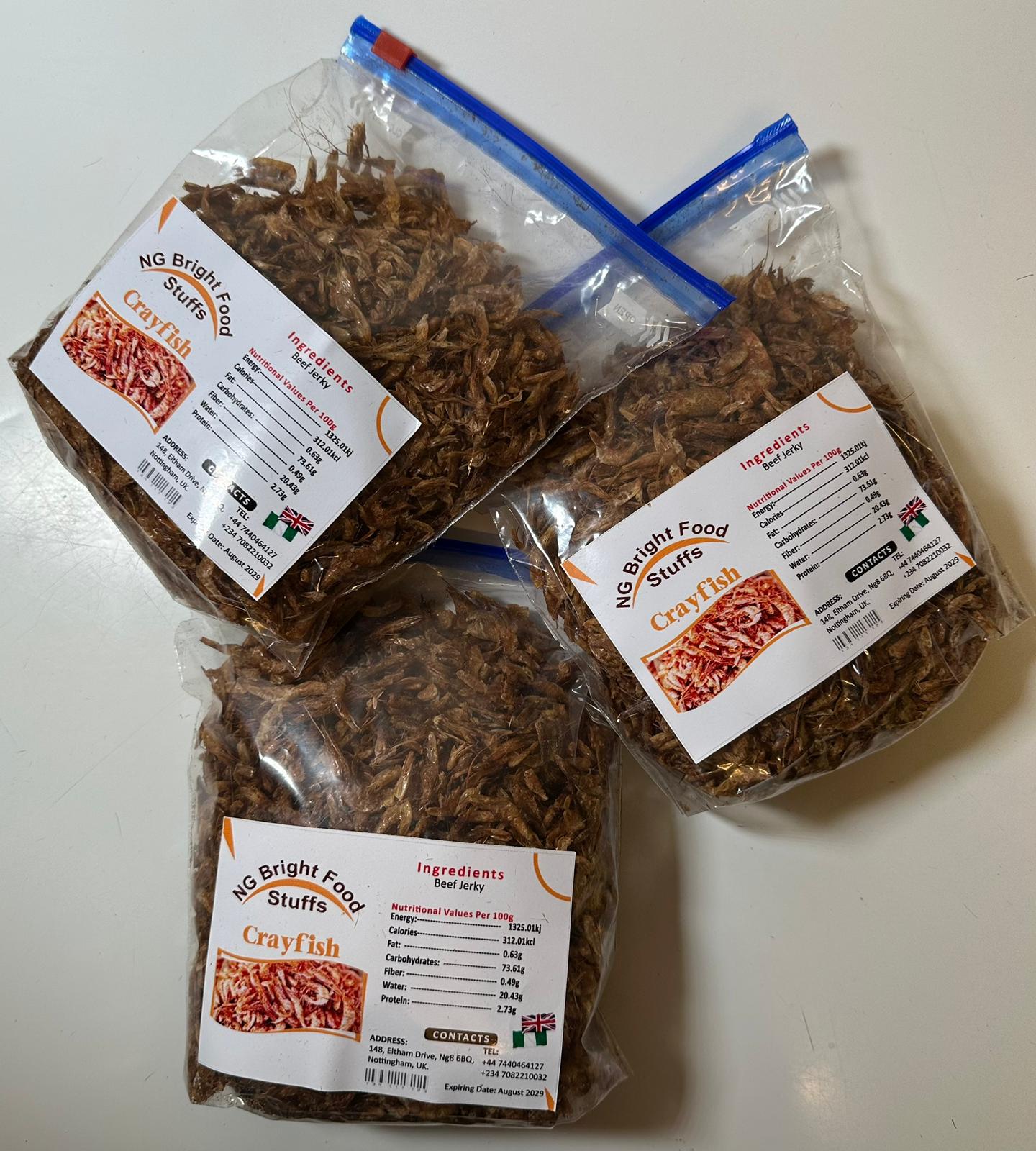NIGERIAN CRAYFISH - 500g