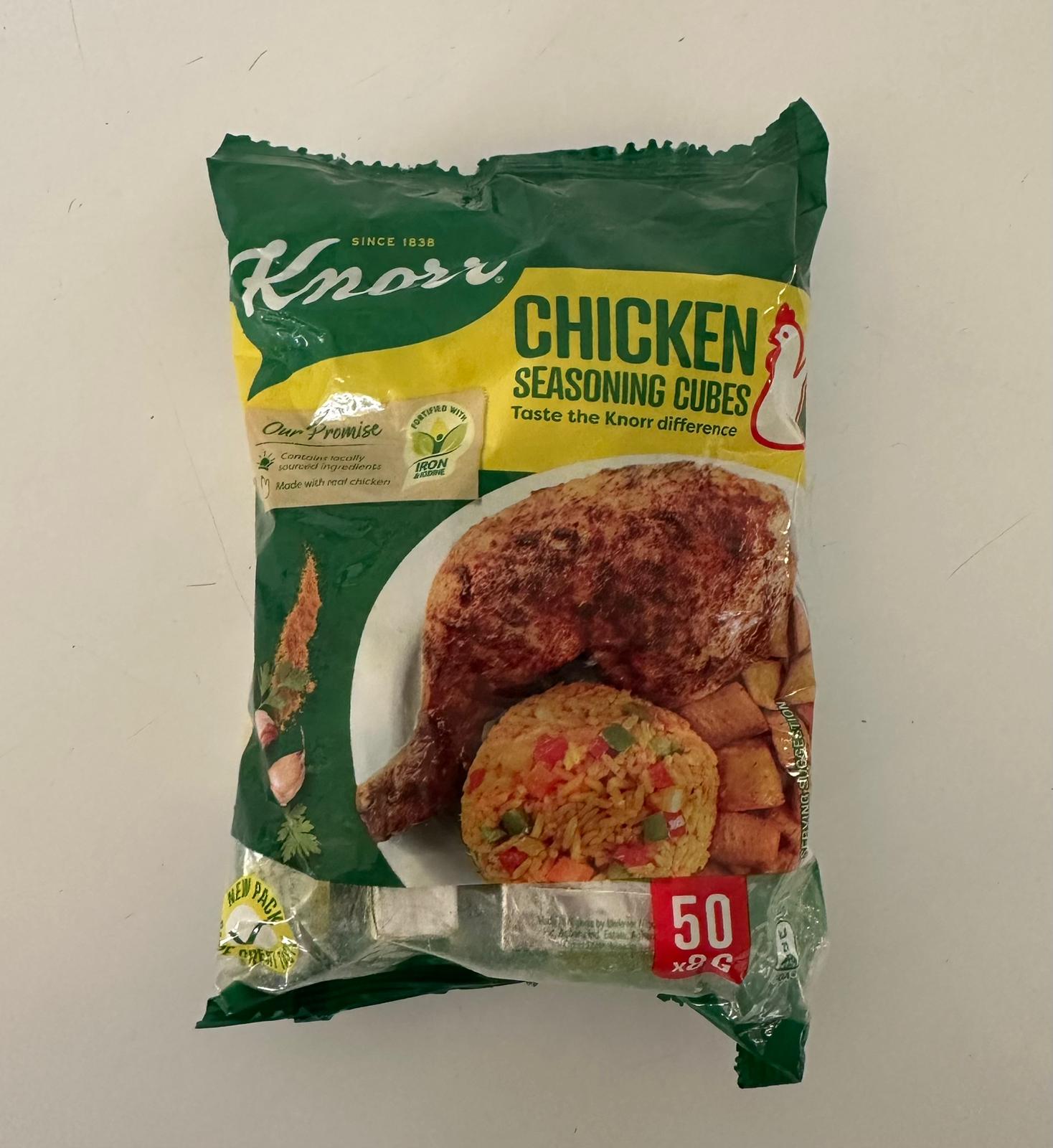 KNORR CHICKEN SEASONING CUBES