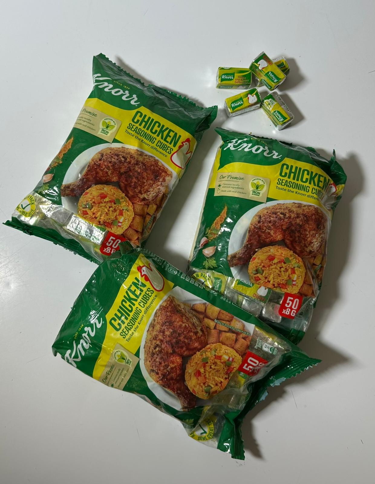 KNORR CHICKEN SEASONING CUBES
