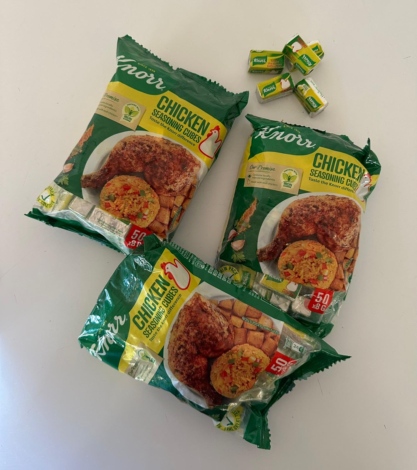 KNORR CHICKEN SEASONING CUBES