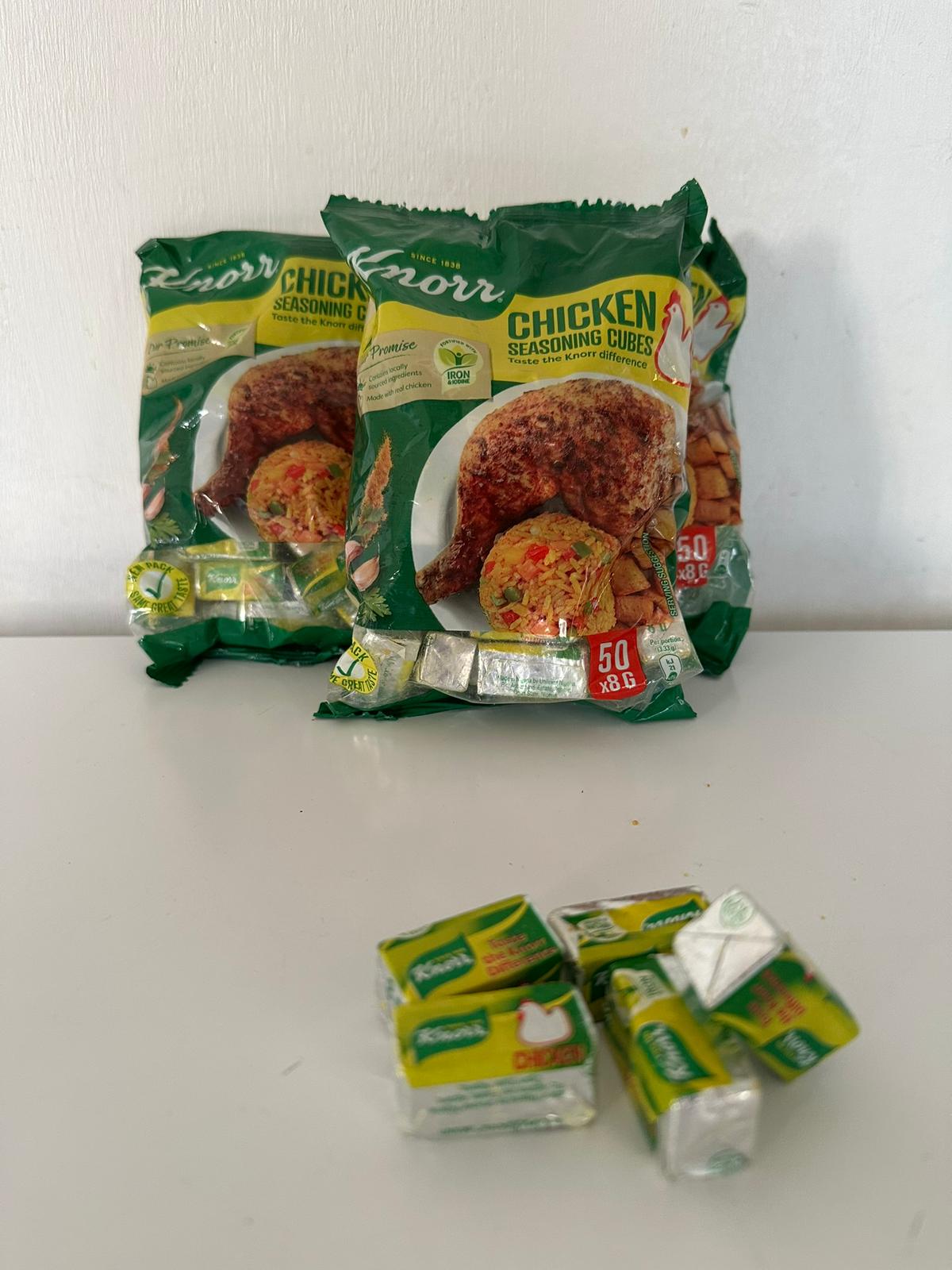 KNORR CHICKEN SEASONING CUBES