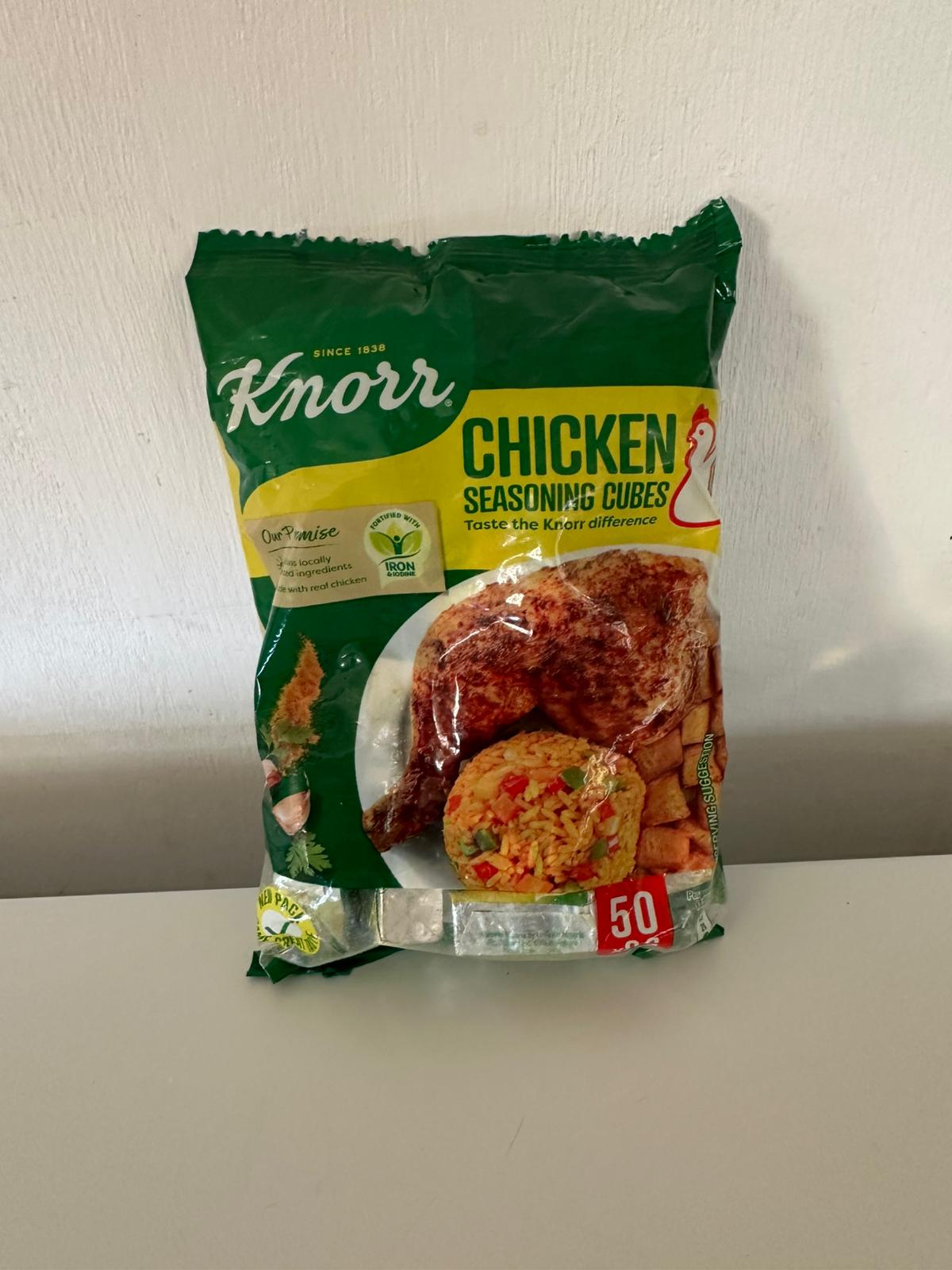 KNORR CHICKEN SEASONING CUBES