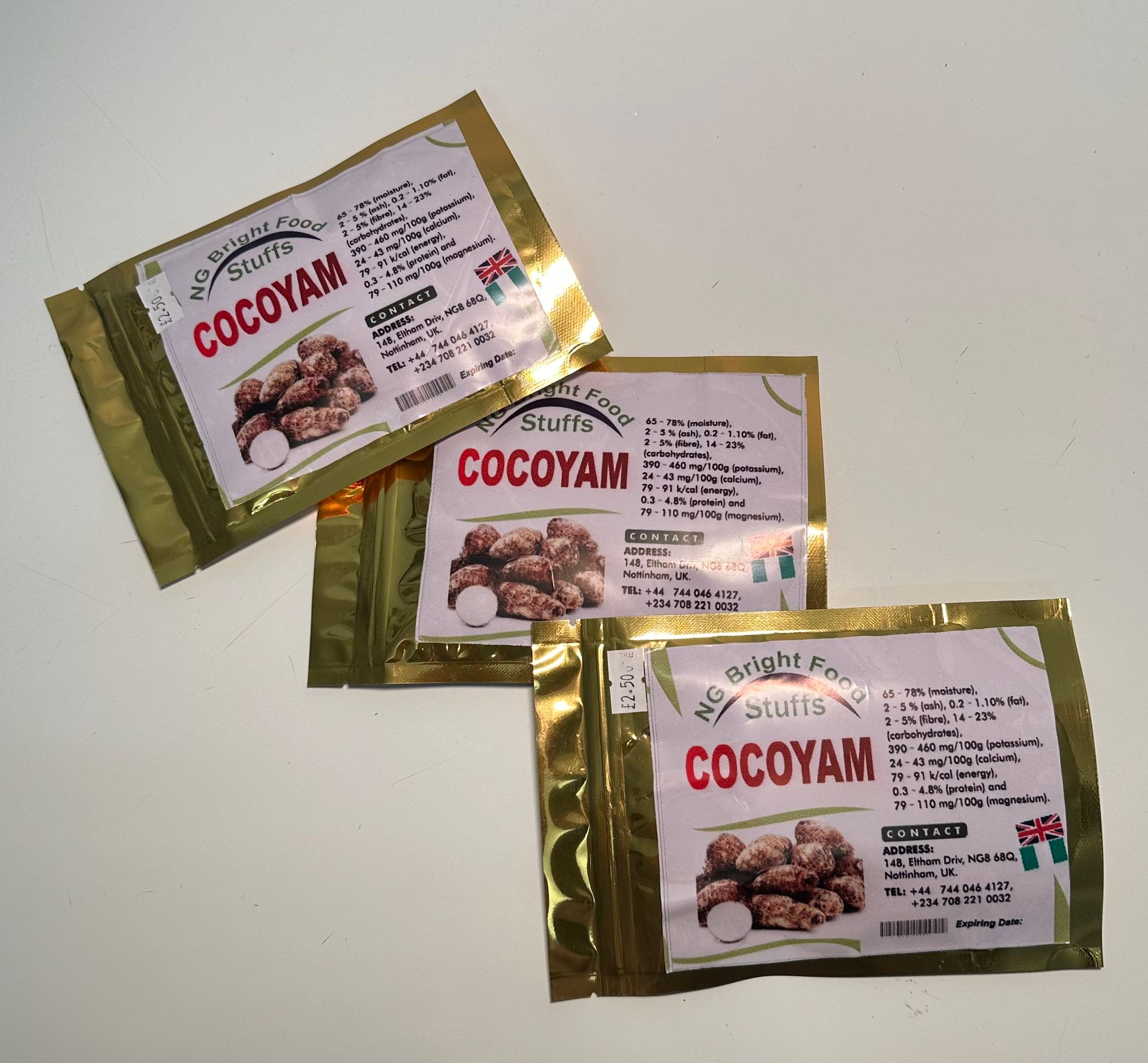 EDE - NIGERIAN BLENDED COCOYAM - 400g