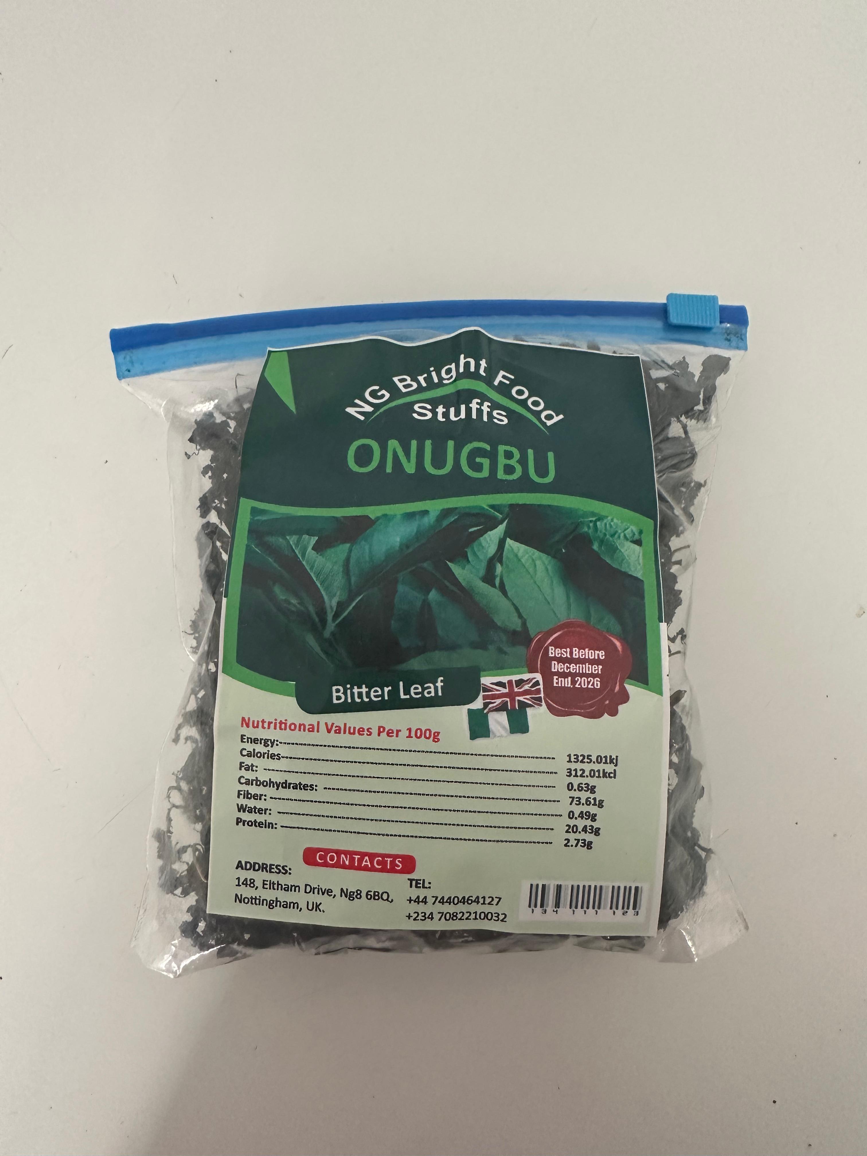 NIGERIAN DRIED BITTERLEAVES - 70g