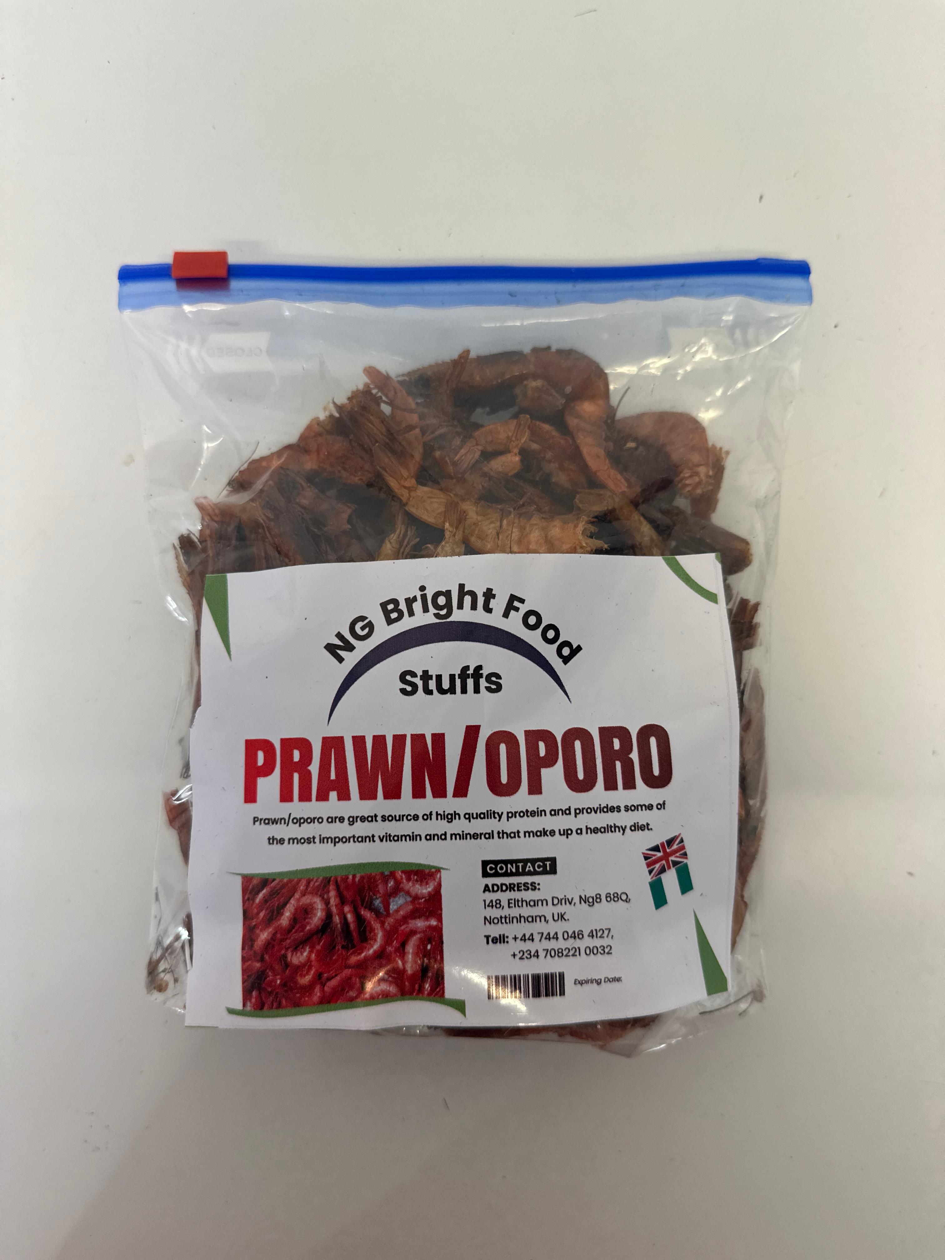 NIGERIAN DRY KING PRAWNS (OPORO)
