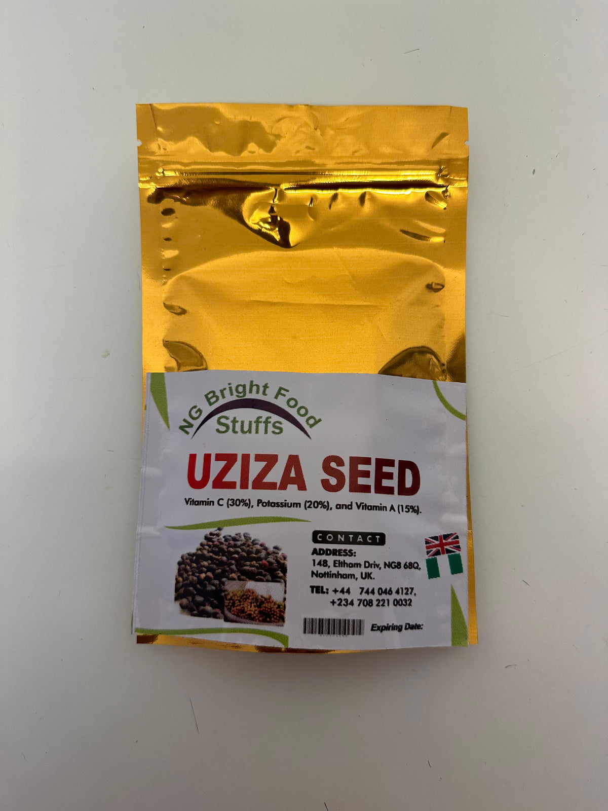 NIGERIAN UZIZA SEEDS - 70g